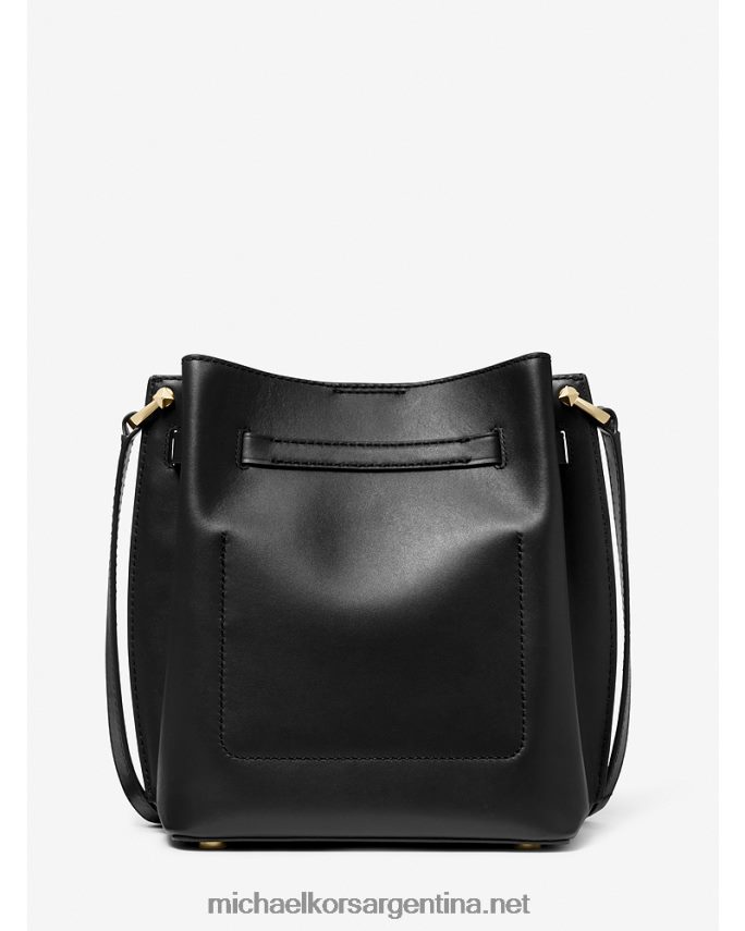 mujer negro bolso messenger hamilton legacy mediano de piel Michael Kors T46HB0695