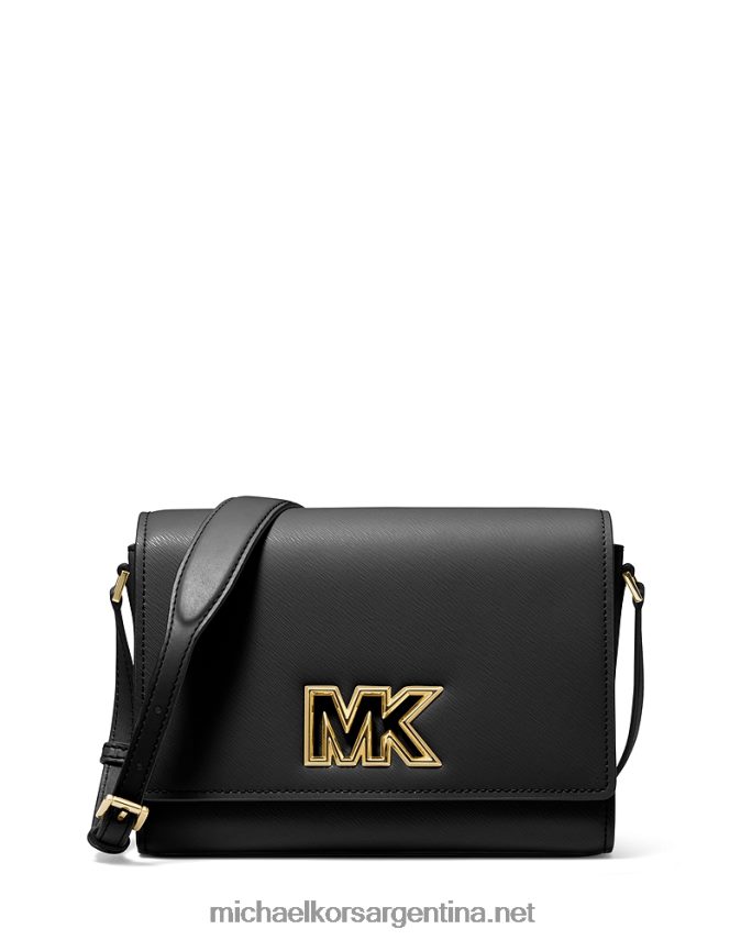 mujer negro bolso messenger mimi mediano de piel Michael Kors T46HB0948