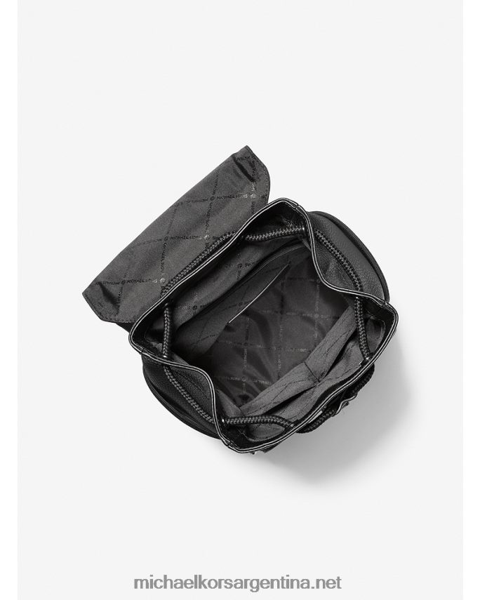 mujer negro riñonera de nailon en jacquard con logo kent Michael Kors T46HB0793