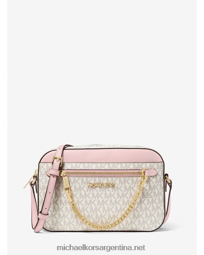 mujer pwd blshmlt bolsa crossbody Jet Set grande con logo Michael Kors T46HB01010