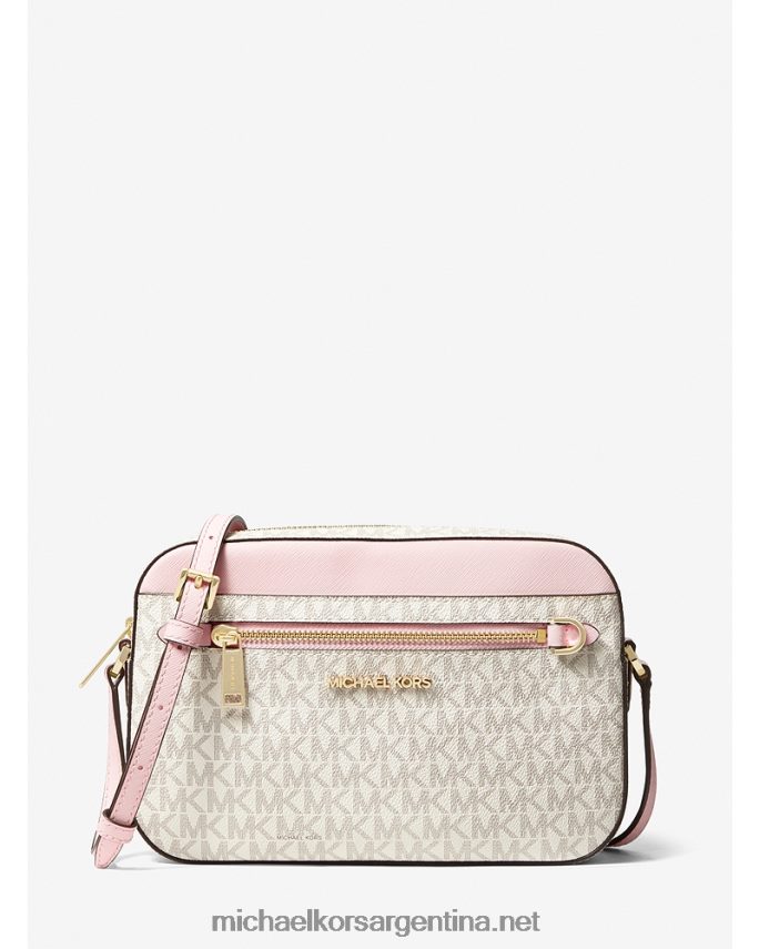 mujer pwd blshmlt bolsa crossbody Jet Set grande con logo Michael Kors T46HB01010