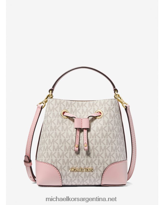 mujer pwd blshmlt bolso bombonera mercer pequeño con logo Michael Kors T46HB0913