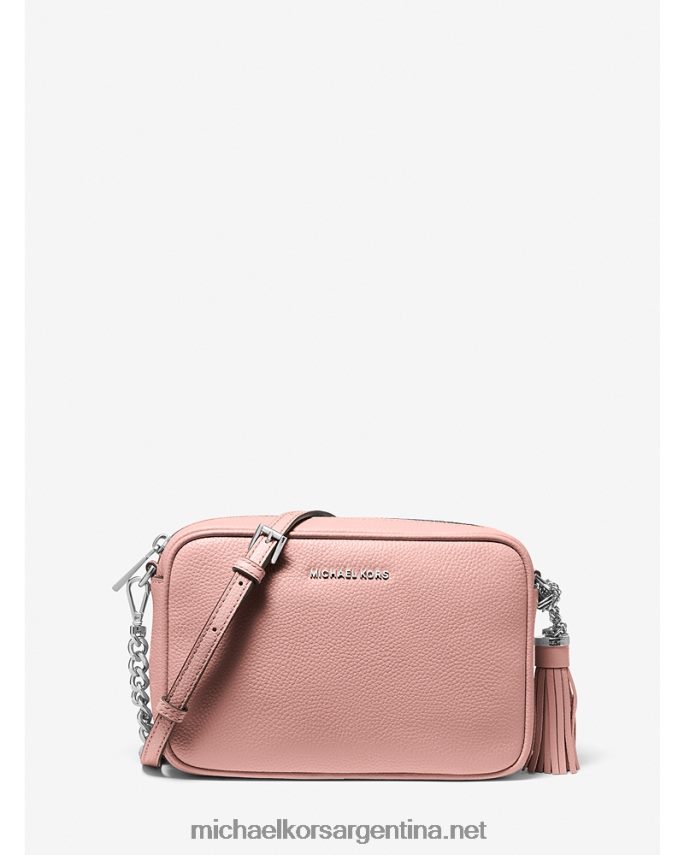 mujer rosa bandolera ginny de piel Michael Kors T46HB0638
