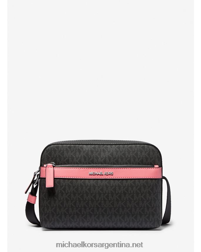 mujer rosa bolso cámara con logo Michael Kors T46HB0811