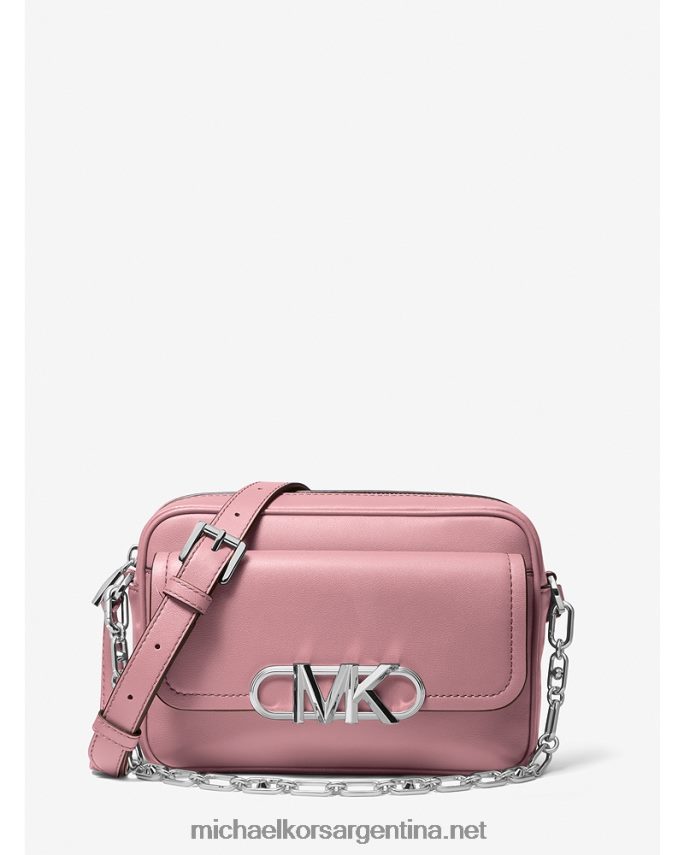 mujer rosa real bolsa crossbody parker mediana de piel Michael Kors T46HB0669