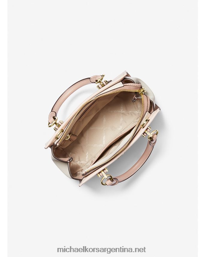 mujer sfp/ltcr/fwn bandolera marilyn pequeña de piel saffiano con bloques de color Michael Kors T46HB0647