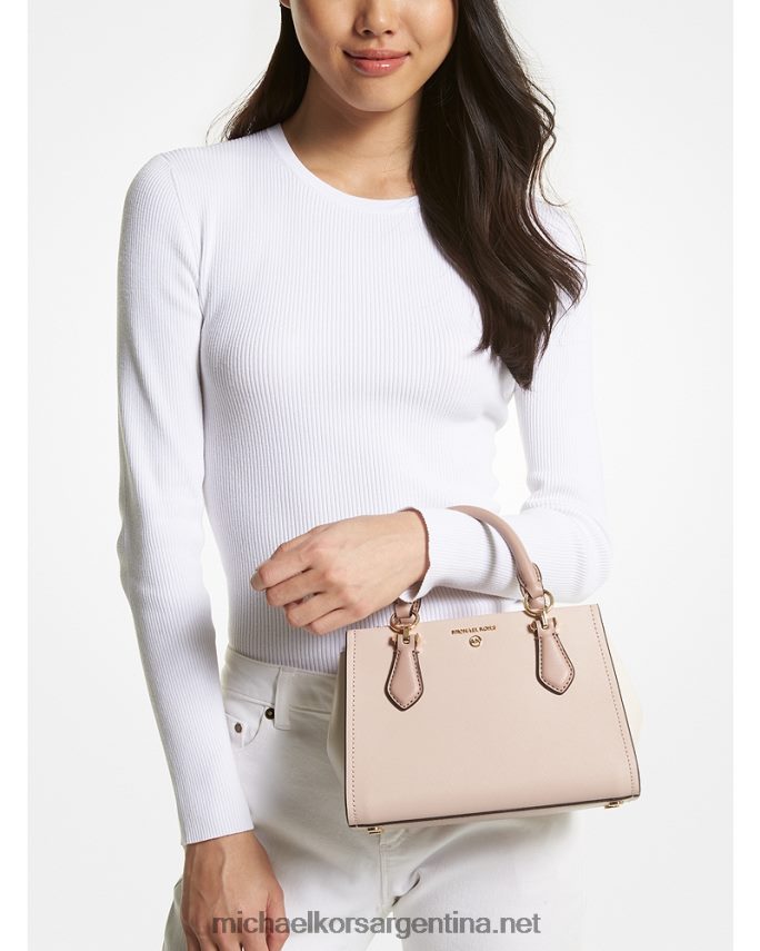 mujer sfp/ltcr/fwn bandolera marilyn pequeña de piel saffiano con bloques de color Michael Kors T46HB0647