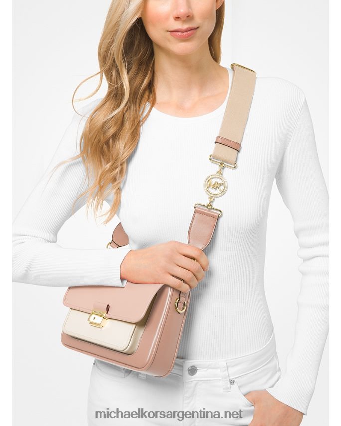 mujer sfp/ltcr/fwn bolso messenger bradshaw mediano de piel con bloques de color Michael Kors T46HB0971