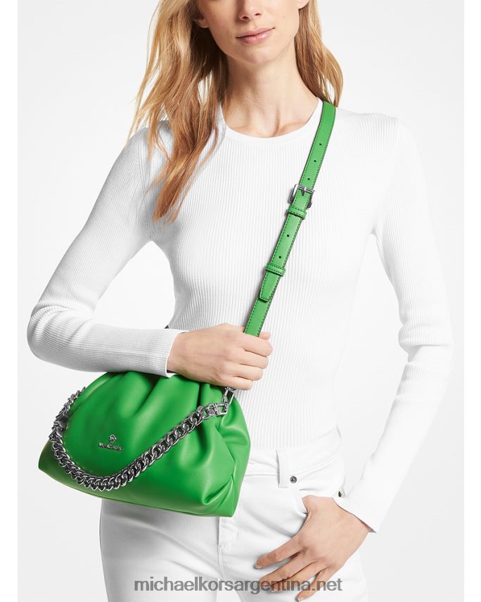 mujer verde palmera bolsa crossbody nola pequeña de piel sintética Michael Kors T46HB0984