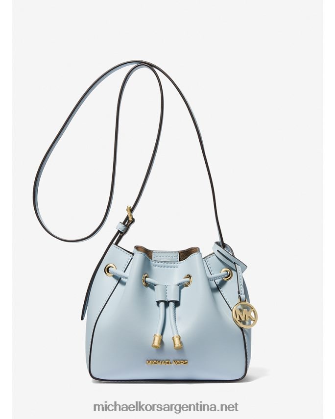 mujer vista azul bolso bombonera phoebe pequeño de piel sintética Michael Kors T46HB0901