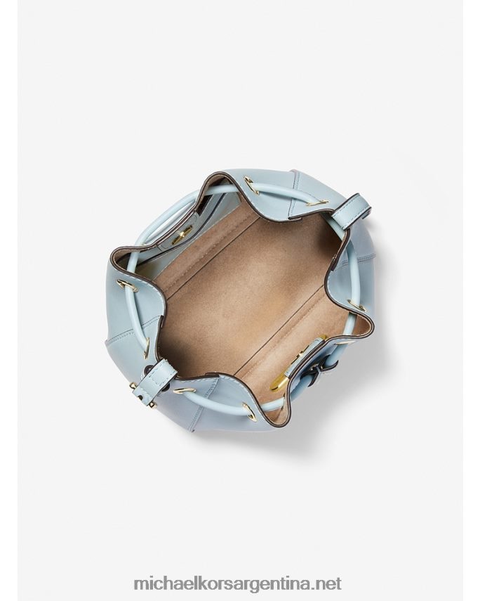mujer vista azul bolso bombonera phoebe pequeño de piel sintética Michael Kors T46HB0901