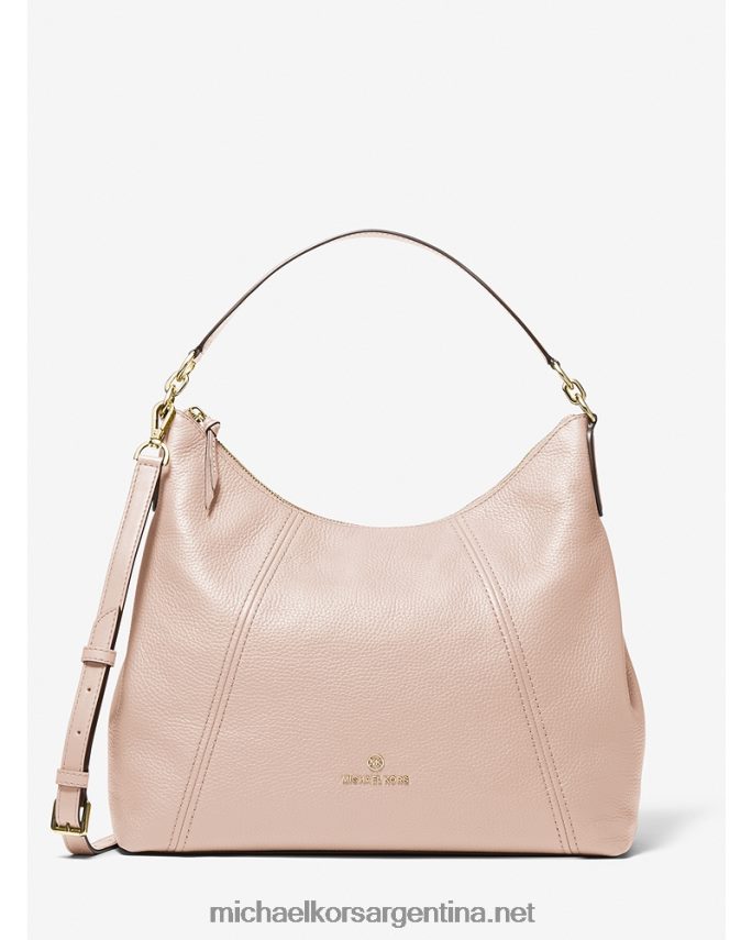 mujer Rosa suave bolso de hombro sienna grande de piel granulada Michael Kors T46HB01381