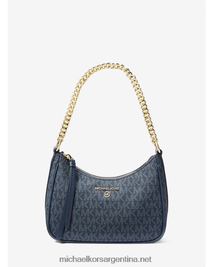 mujer admrl/plazul bolso de mano pequeño con logo Michael Kors T46HB01354