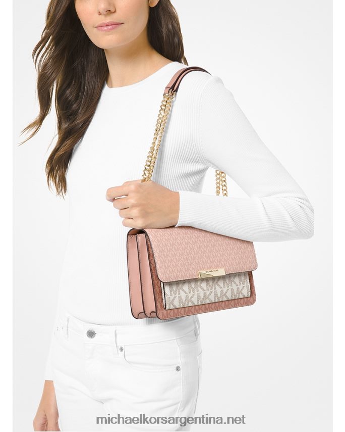 mujer ballet multi bolsa crossbody jade grande con logo tricolor Michael Kors T46HB01390