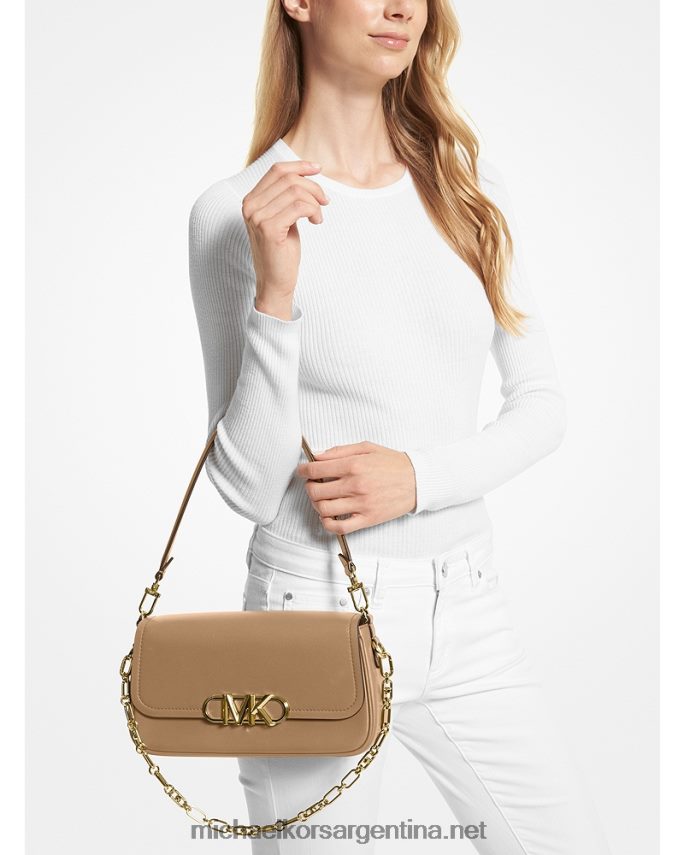 mujer cáscara bolso de hombro parker mediano de piel Michael Kors T46HB01373