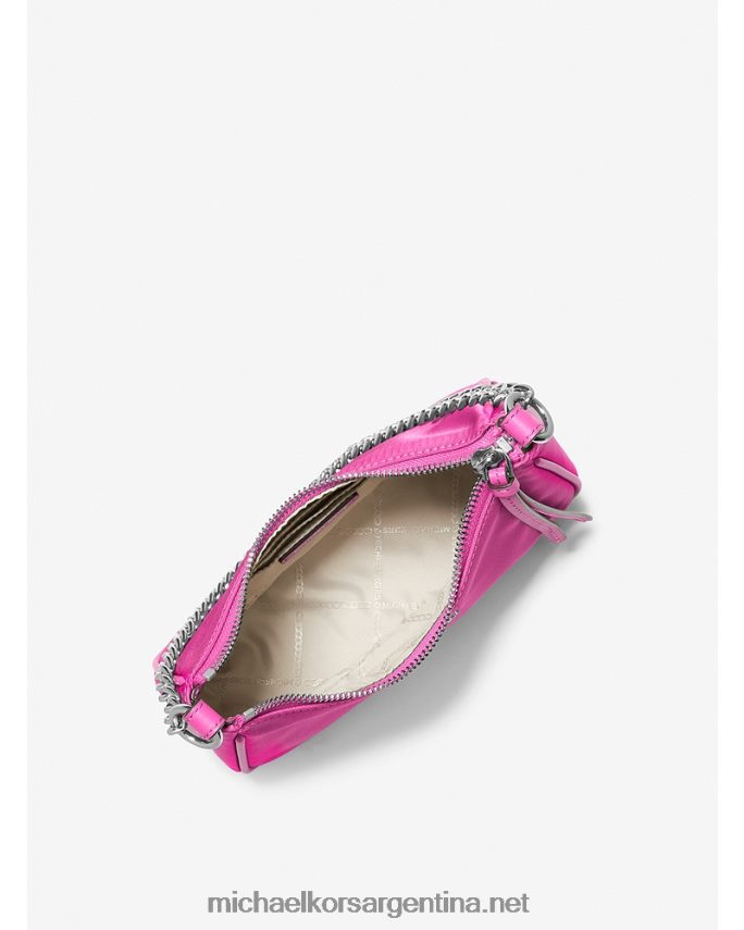 mujer cereza bolso de mano pequeño en gabardina de nailon con dije jet set Michael Kors T46HB01345