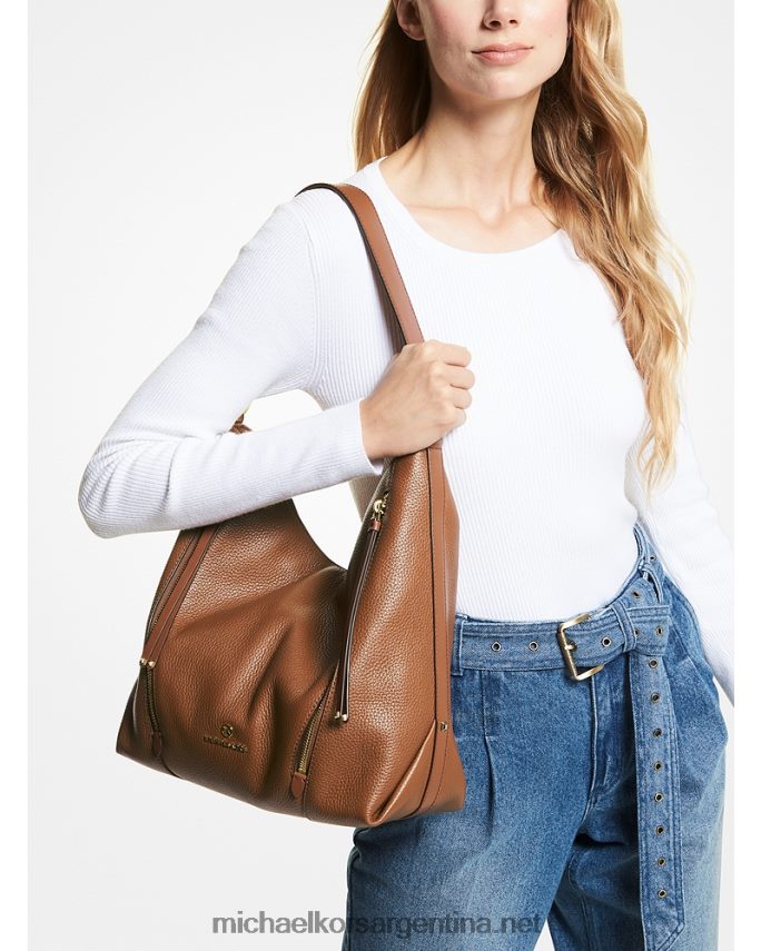 mujer equipaje bolso de hombro brooklyn grande de piel granulada Michael Kors T46HB01389