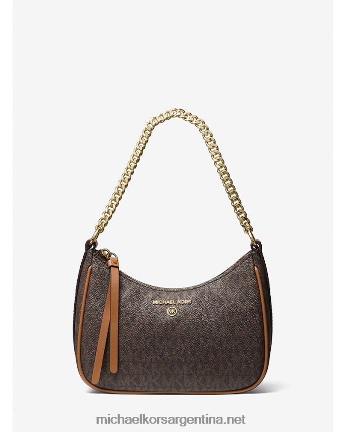 mujer marrón/bellota bolso de mano pequeño con logo Michael Kors T46HB01372