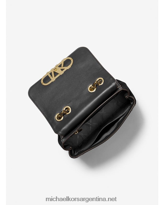 mujer negro bolsa de hombro Parker mediana con tachuelas Michael Kors T46HB01302