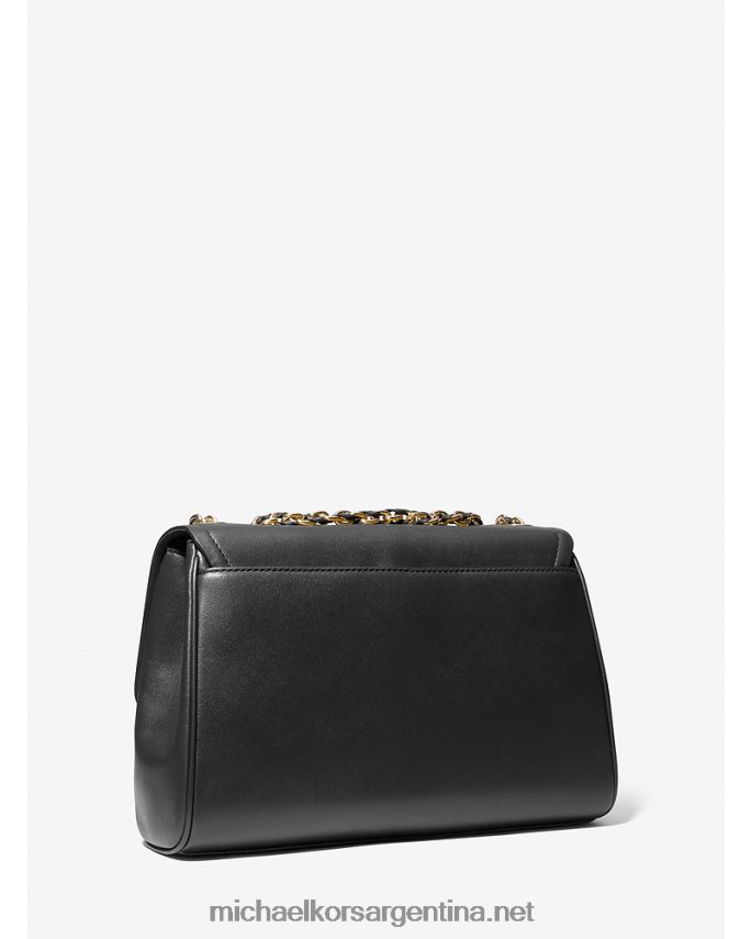 mujer negro bolso de hombro parker extragrande de piel Michael Kors T46HB01337