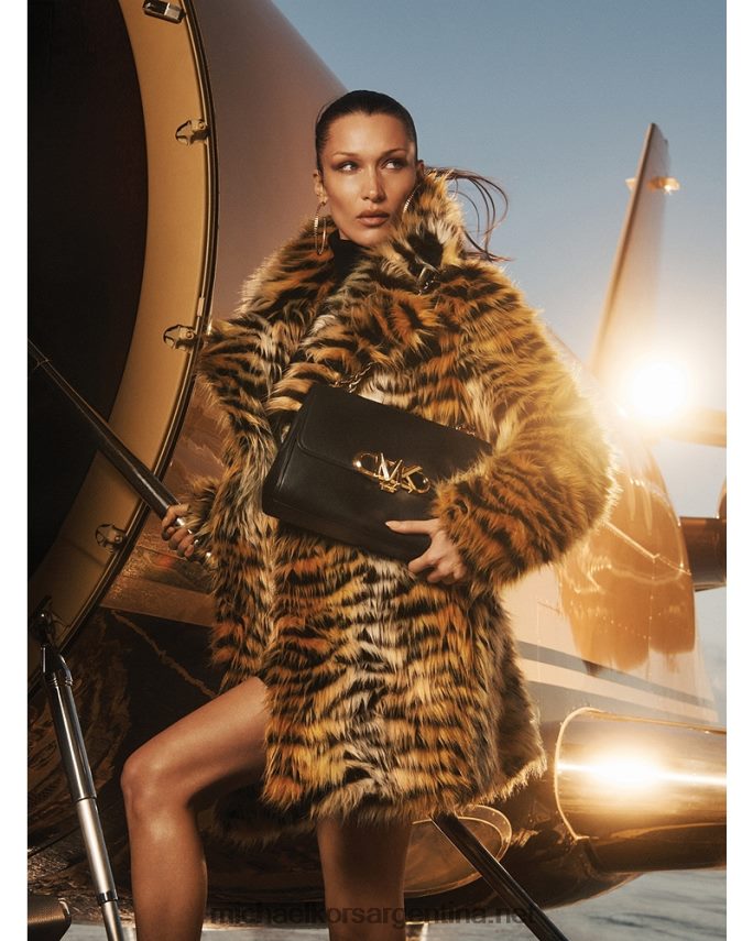 mujer negro bolso de hombro parker extragrande de piel Michael Kors T46HB01337