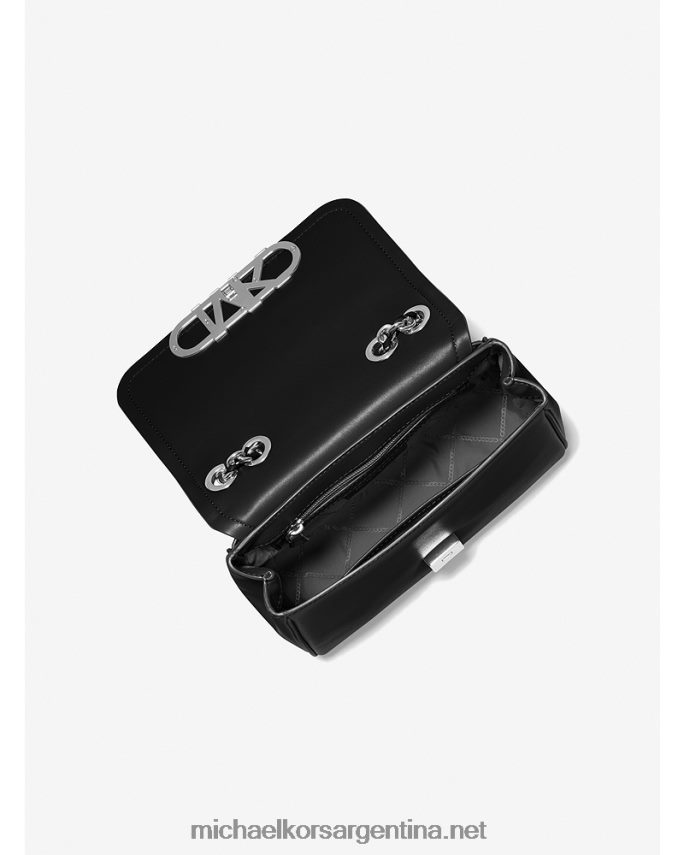 mujer negro bolso de hombro parker mediano de piel Michael Kors T46HB01299