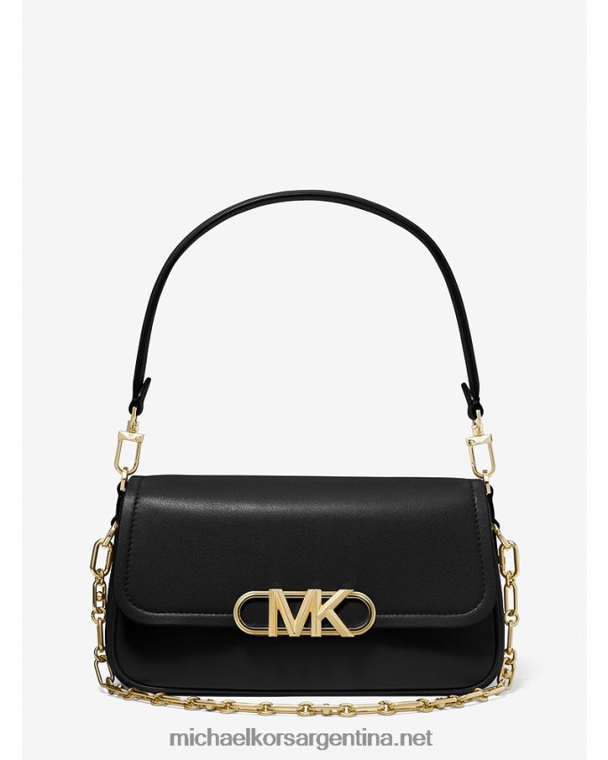 mujer negro bolso de hombro parker mediano de piel Michael Kors T46HB01377