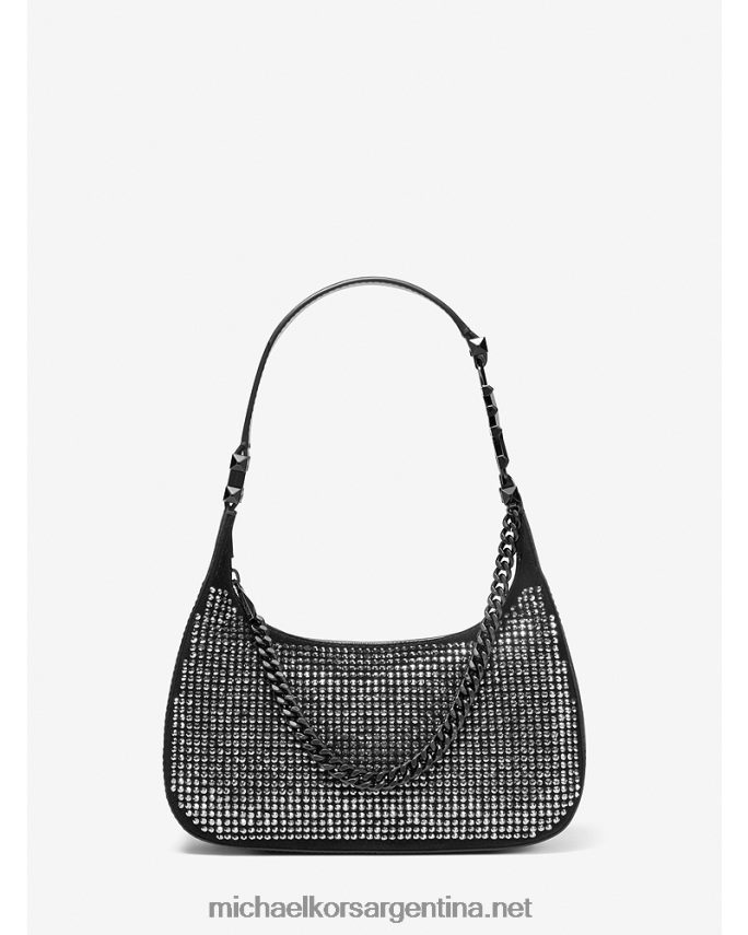 mujer negro bolso de hombro piper pequeño con adornos Michael Kors T46HB01361