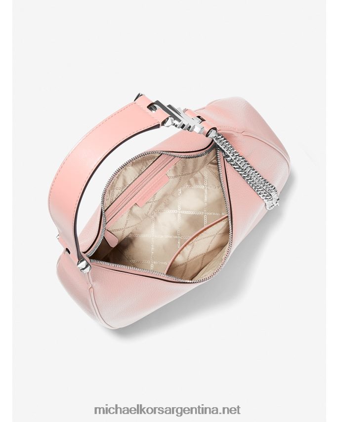 mujer rosa bolso de hombro piper grande de piel granulada Michael Kors T46HB01297