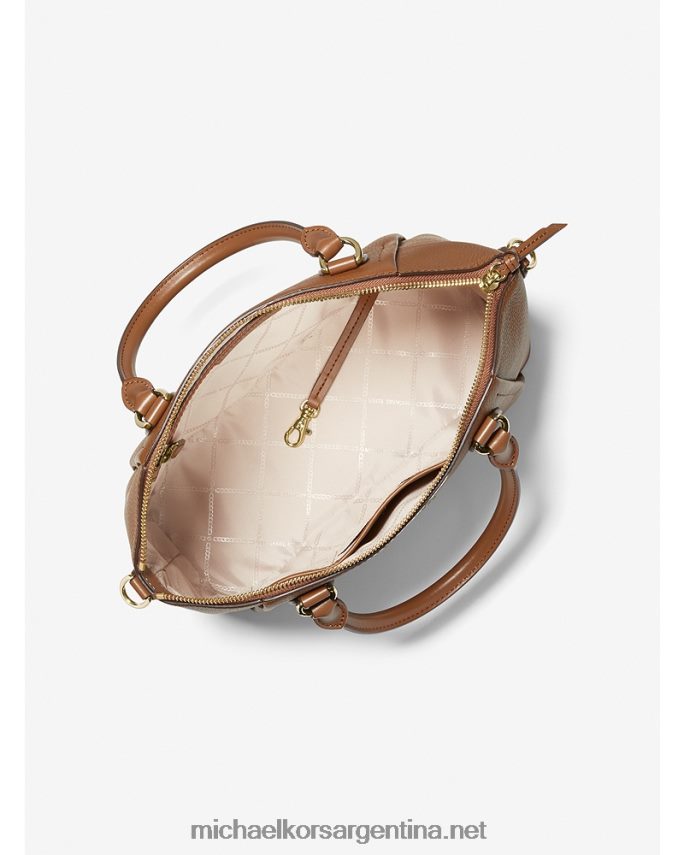 mujer Rosa suave bolso satchel sienna mediano de piel granulada Michael Kors T46HB01512