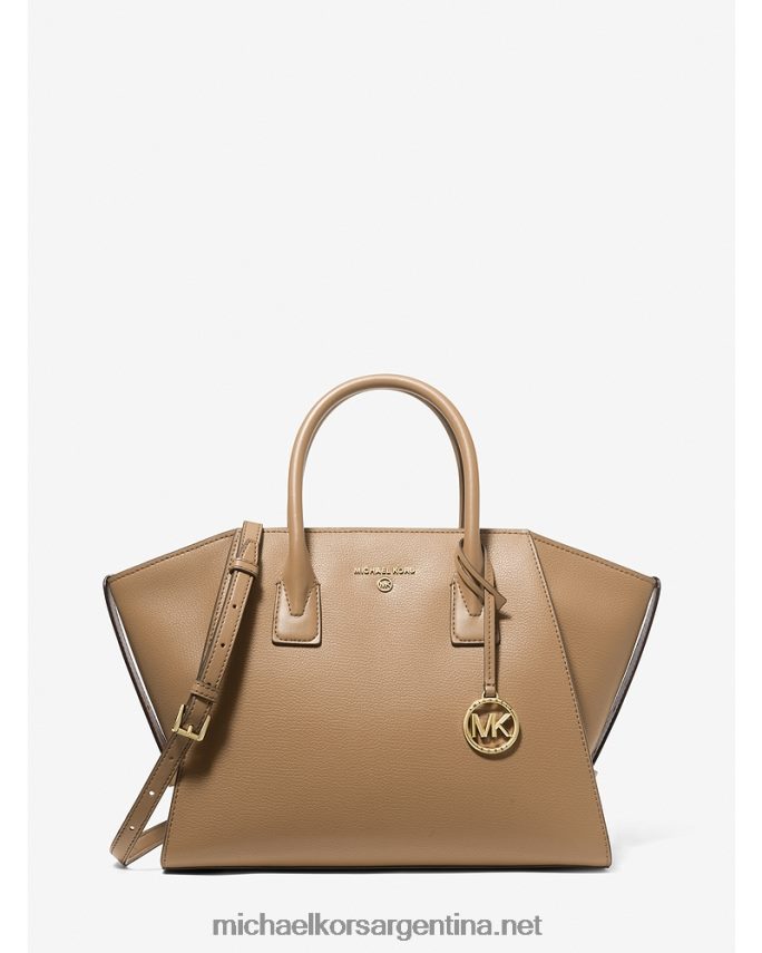 mujer cáscara bolso satchel avril grande de piel con cremallera superior Michael Kors T46HB01449