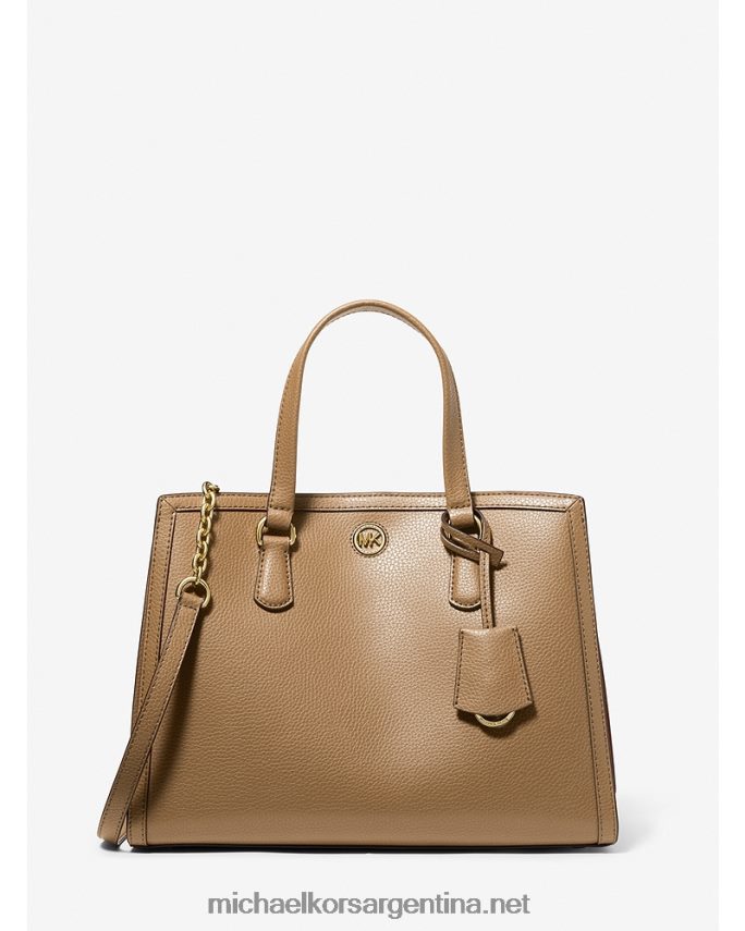 mujer cáscara bolso satchel mediano chantal de piel granulada Michael Kors T46HB01490