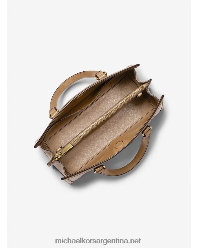 mujer cáscara bolso satchel mediano chantal de piel granulada Michael Kors T46HB01490