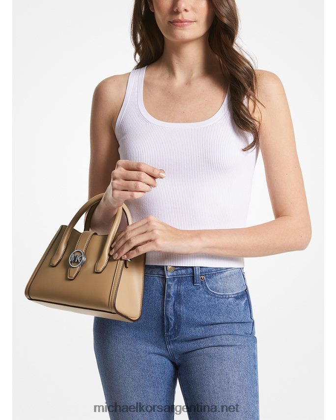 mujer camello cartera gabby pequeña de piel sintética Michael Kors T46HB01426