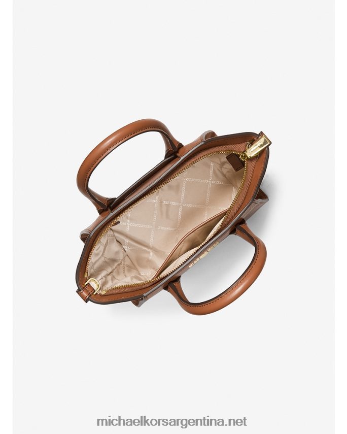 mujer equipaje bolso satchel avril pequeño de piel con cremallera superior Michael Kors T46HB01502