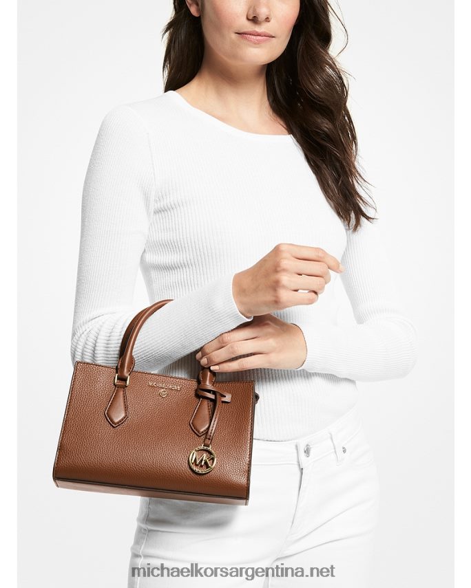 mujer equipaje bolso satchel valerie pequeño de piel granulada Michael Kors T46HB01488