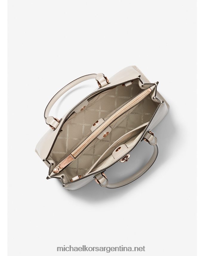 mujer es crema bolso satchel mediano ruby ​​de piel saffiano Michael Kors T46HB01477