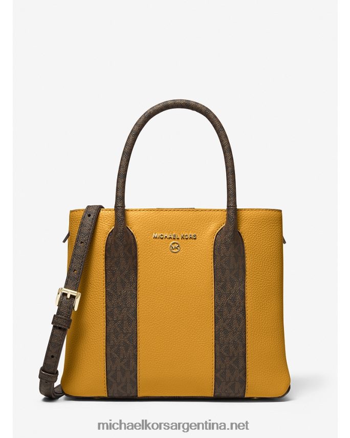 mujer maravilla bolso messenger austin mediano de piel granulada Michael Kors T46HB01475