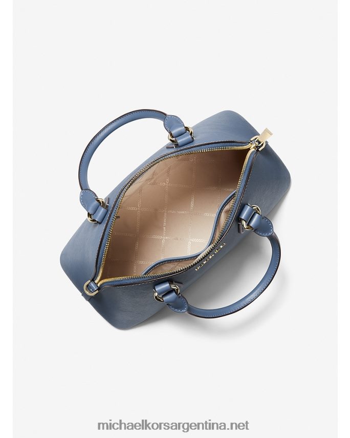 mujer mezclilla bolso satchel veronica mediano de piel saffiano Michael Kors T46HB01439