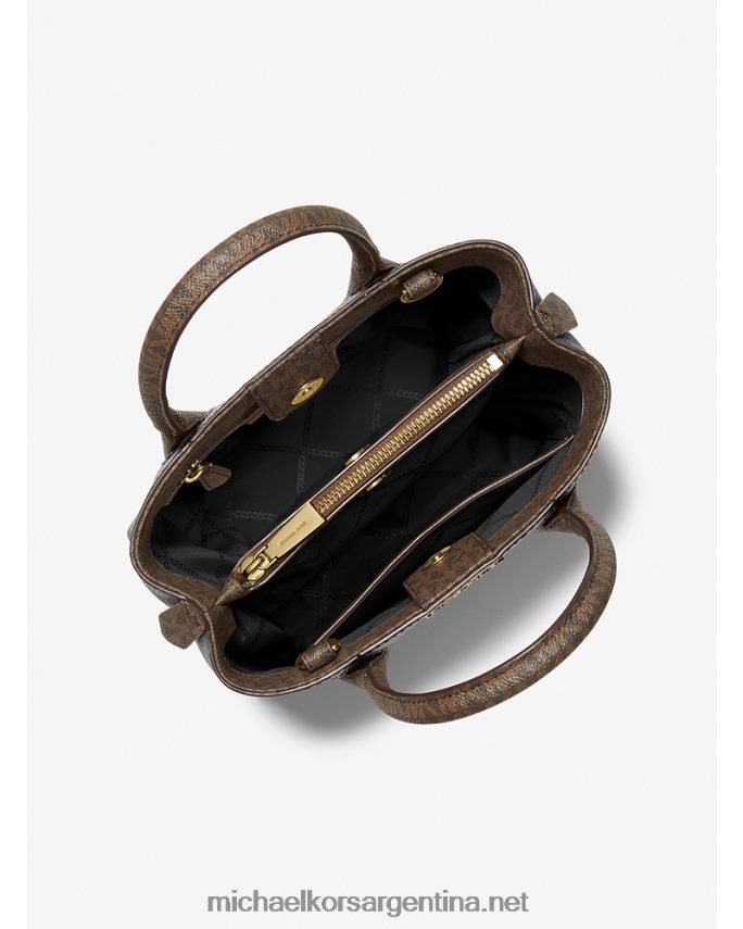 mujer negro bolso messenger austin mediano de piel granulada Michael Kors T46HB01478