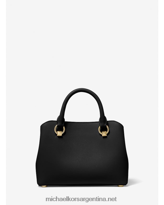 mujer negro bolso satchel edith pequeño de piel saffiano Michael Kors T46HB01462