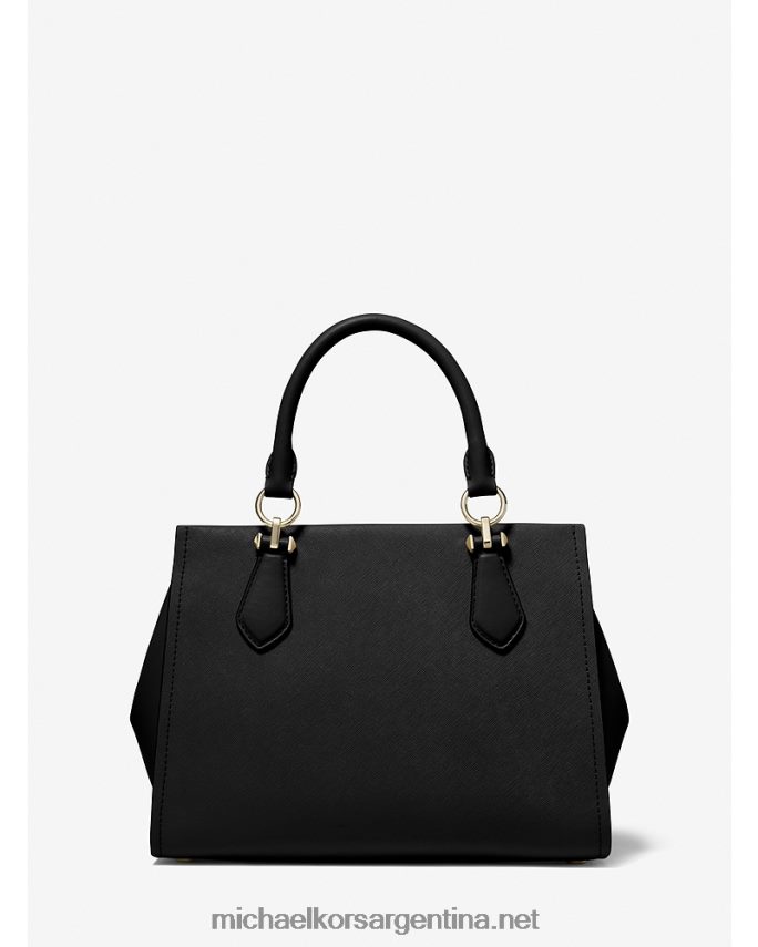 mujer negro bolso satchel marilyn mediano de piel saffiano Michael Kors T46HB01510