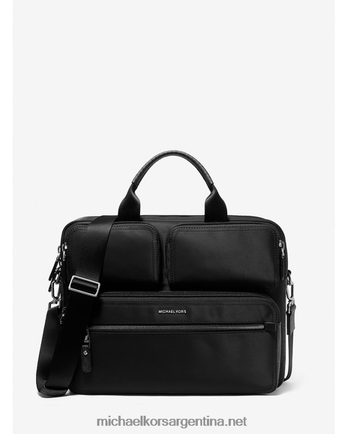 mujer negro maletín brooklyn de nailon Michael Kors T46HB01474