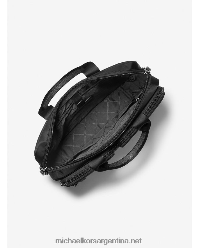 mujer negro maletín brooklyn de nailon Michael Kors T46HB01474