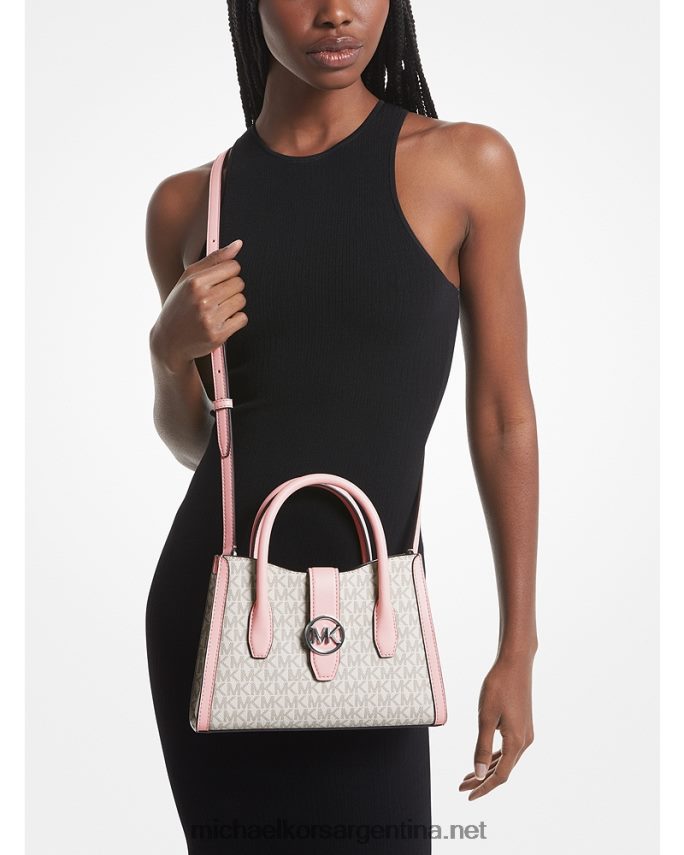 mujer pwd blshmlt cartera gabby pequeña con logo Michael Kors T46HB01424