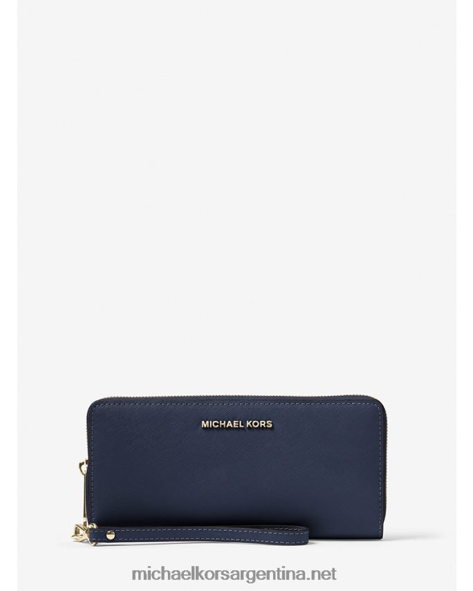 mujer Armada pulsera continental de cuero Michael Kors T46HB01620