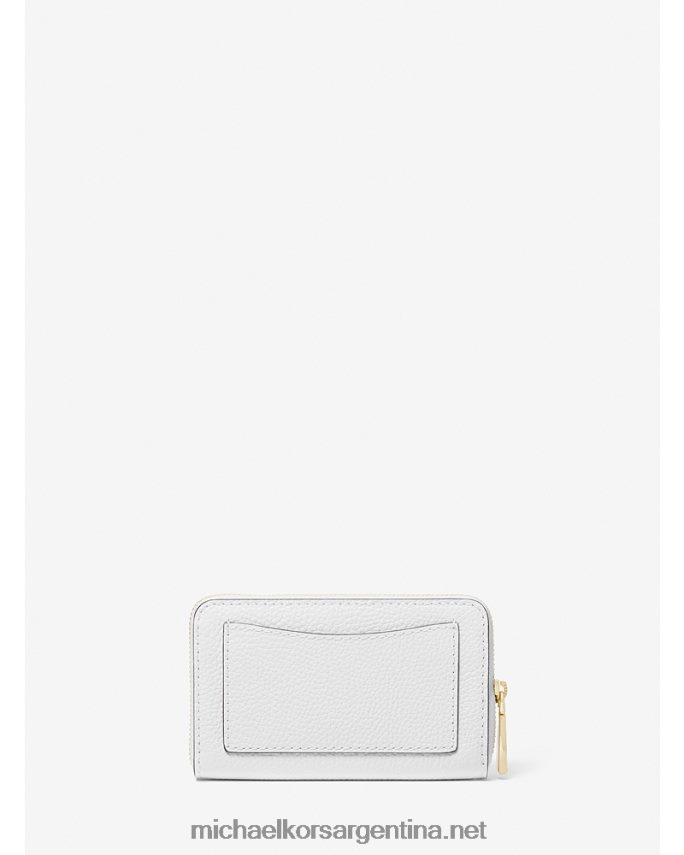 mujer Blanco óptico cartera pequeña de piel granulada Michael Kors T46HB01624