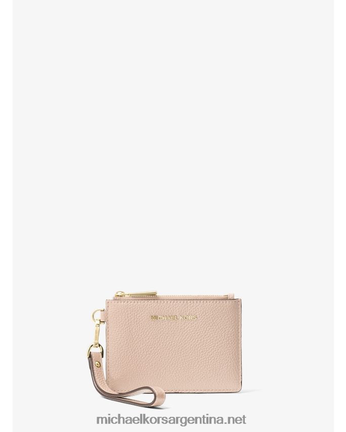 mujer Rosa suave monedero de cuero Michael Kors T46HB01634