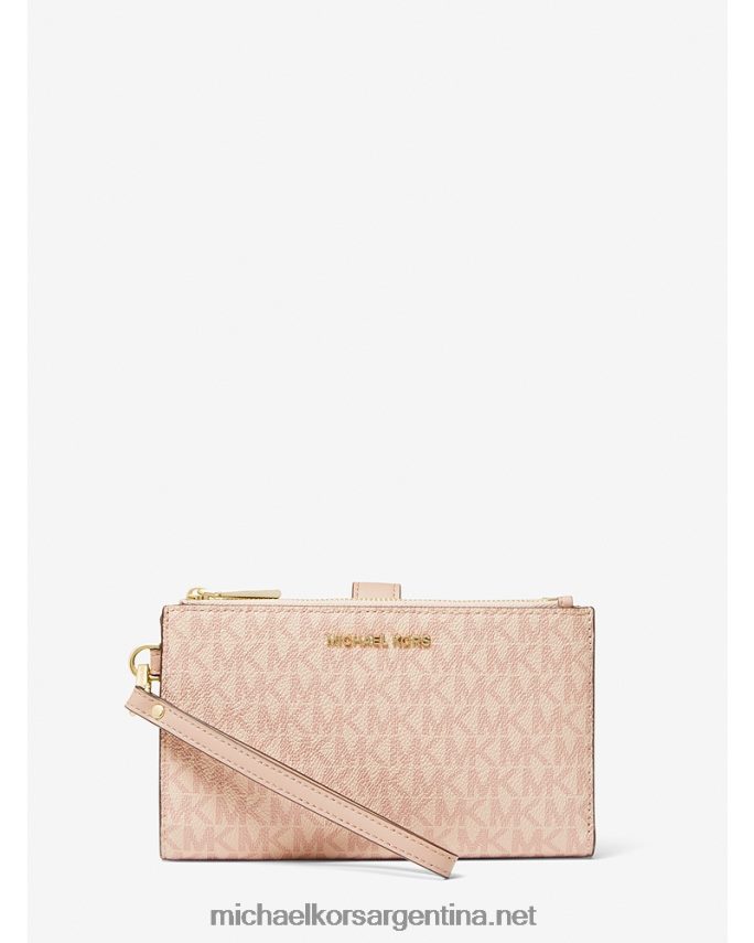 mujer ballet cartera para smartphone con logotipo de adele Michael Kors T46HB01595