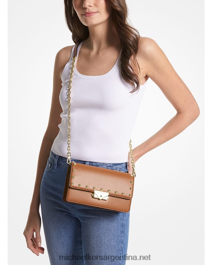 mujer equipaje bolso de mano cece mediano de piel sintética con tachuelas Michael Kors T46HB01580